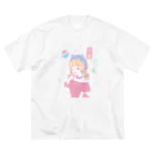 たこ虎しろちゃんのIce ビッグシルエットTシャツ