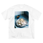 karinkameraのbfs art - ice cream ビッグシルエットTシャツ