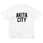 JIMOTO Wear Local Japanのakita city　秋田ファッション　アイテム ビッグシルエットTシャツ