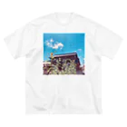 翔。のストレス発散所。の向日葵と青空*夏 ビッグシルエットTシャツ