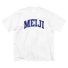 usks123のMEIJIカレッジロゴT＆スウェット Big T-Shirt