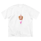 chanAOのコーン ビッグシルエットTシャツ