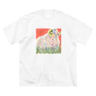 Ｋａｙａ🍍のWild and Dreamy ｰ Pink  ビッグシルエットTシャツ