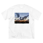 しろひなSHOPの空 ビッグシルエットTシャツ