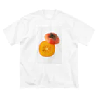 simoneの柿 ビッグシルエットTシャツ