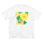 まいにち大変だけどほのぼのって大事の長老の夏（ひまわり） Big T-Shirt