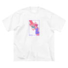 レズっ娘クラブのsunset ビッグシルエットTシャツ