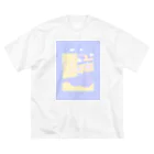 QB🦖のユメ_m ビッグシルエットTシャツ