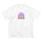 MoChiのまえばちゃん ビッグシルエットTシャツ