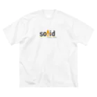 solid のsolid fishingchannel　角ロゴ ビッグシルエットTシャツ