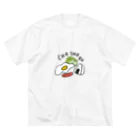 ふきげん屋のおいしい朝食 ビッグシルエットTシャツ