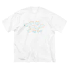 自由のわんたち Big T-Shirt