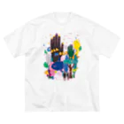 CHEBLOのCALL MOLA ビッグシルエットTシャツ