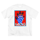 i_am_yuna_yamadaのハンドパワーティーシャツ ビッグシルエットTシャツ