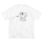 もこのmok ビッグシルエットTシャツ