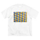 Danke Shoot CoffeeのＰＰバンド編み ビッグシルエットTシャツ