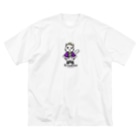 ゆきだるまころころのねこの王子様＊紫 Big T-Shirt