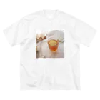 Tan.candle韓国キャンドルのCandlecafe ビッグシルエットTシャツ