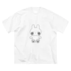 ‪₍ りと ᐢ. ̫.ᐢ ₎‬の隠れ家のグレーなうさぎ Big T-Shirt