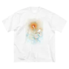 WAMI ARTのタツのキミ(王) ビッグシルエットTシャツ