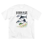 猫と釣り人のFISHING_S7C Big T-Shirt
