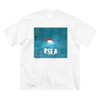 ぷにおもちSHOPのすSEA ビッグシルエットTシャツ