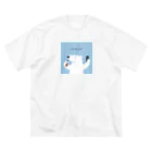 D*Fishのしろくま ビッグシルエットTシャツ