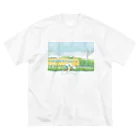 水元さきのの黄色い電車を見た Big T-Shirt