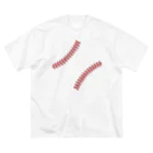 Baseball Buffのベースボールシーム ビッグシルエットTシャツ