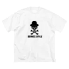 BENKEI  STYLEのSKULL B.K ビッグシルエットTシャツ