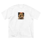 てんちゃんままのおすましてんちゃん ビッグシルエットTシャツ