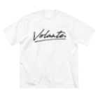 Volante., Inc.のボランチロゴ（ブラック） ビッグシルエットTシャツ
