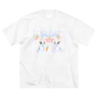 OH!スーパーアミミチャンのうさき ビッグシルエットTシャツ