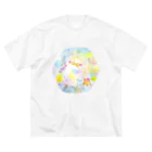 🍀ひつもぐ🍀の☆ice star☆ あざらし ビッグシルエットTシャツ