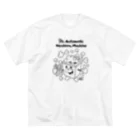 SUNDAYS GRAPHICSのレトロ洗濯機くん ビッグシルエットTシャツ