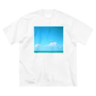 タマムシイロの海は広い ビッグシルエットTシャツ