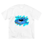 ふじねこの大海原へ Big T-Shirt