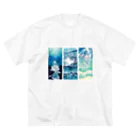 はなのすみれの海と少女シリーズ ビッグシルエットTシャツ