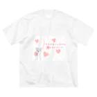 みんなの絆の糸 ビッグシルエットTシャツ