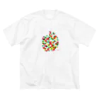 Yui SuzukiのAPPLE ビッグシルエットTシャツ