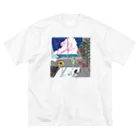 hikari&-のHello Summer ビッグシルエットTシャツ