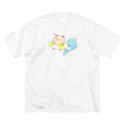 はむ汰の落書き Official Storeのゆずひこ　Pii Big T-Shirt