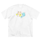 はむ汰の落書き Official Storeのゆずひこ　Pii ビッグシルエットTシャツ