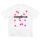 シュレディンガーの嘘のCherry logo ビッグシルエットTシャツ