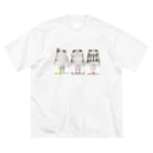 MIKAERUのfrog MIKAERU  Big T-Shirt