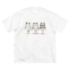 MIKAERUのfrog MIKAERU  ビッグシルエットTシャツ