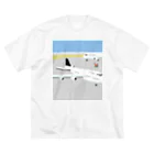 _mitoのAirport ビッグシルエットTシャツ