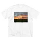 おみずの夕焼け ビッグシルエットTシャツ