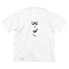 がま雑貨ぶちのﾈｺﾁｬﾝ–Yシャツ ビッグシルエットTシャツ