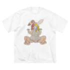 FORGOTTEN NIGHTMAREのHIPPY-EASTER!! ビッグシルエットTシャツ